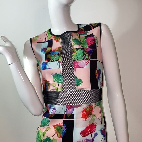 Clover Canyon Sheath Dress Floral Scuba Sz Small - Picture 4 of 4